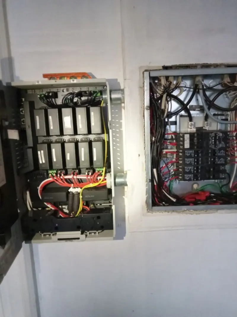 Electrical panel upgrade completed for Commercial Electrician Services in Snyder